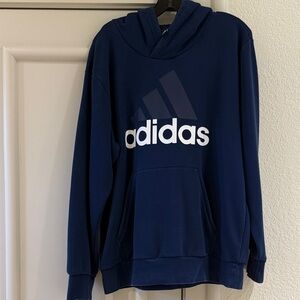 Adidas Men's Navy Hoodie